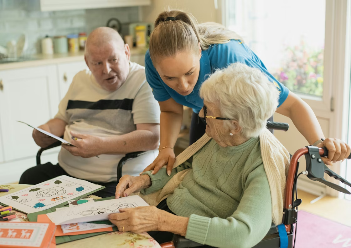 Senior home care in New Jersey supporting older adults with meaningful activities and personal choices
